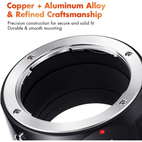 Lens Mount Adapter Compatible for Contax/Yashica (C/Y) Lens to Sony Alpha NEX-3 - Picture 4 of 10